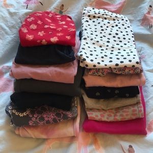 Bundle of 18 month baby girl pants (14 pair)